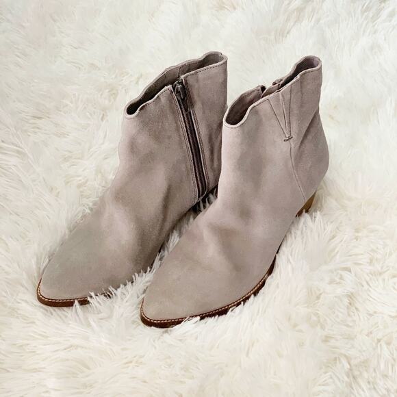COCONUTS BY MATISSE Grey Camila Ankle Boots - Picture 2 of 4